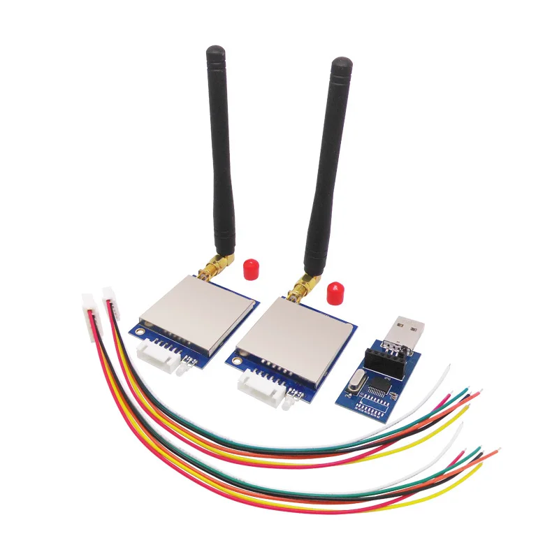 

2pcs/lot 868MHz 500mW RS485 port long range 3km RF wireless transceiver module kit ( SV651 + rubber antenna +usb bridge board)