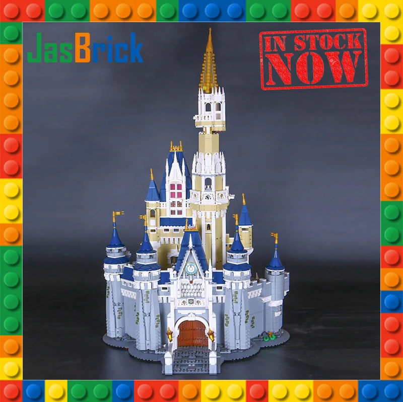 

1149 Cinderella Princess Castle Compatible With Legoing 71040 Educational Building Blocks Toys for Children Birthday Gifts 16008