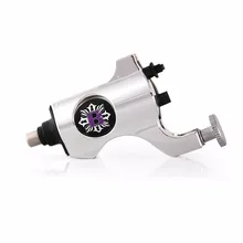 A200 роторная машина татуировки пистолет Перманентный макияж роторная машина Liner Shader Машина татуировки RCA мотор роторный пистолет татуировки-серебро