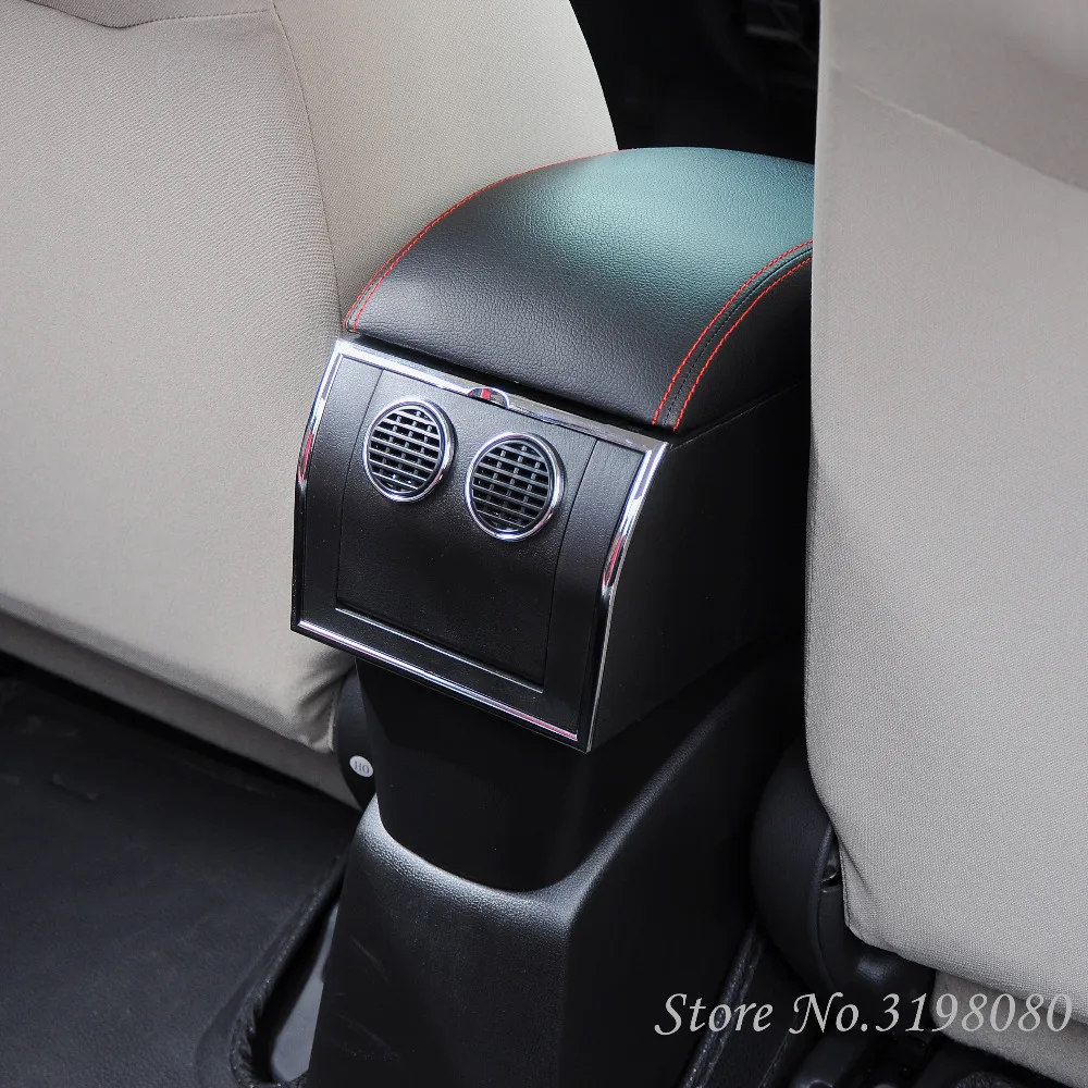 Для VW 2010 2017 Tiguan без сверла в автомобиле 8 шт. USB подлокотник автомобильный Центр