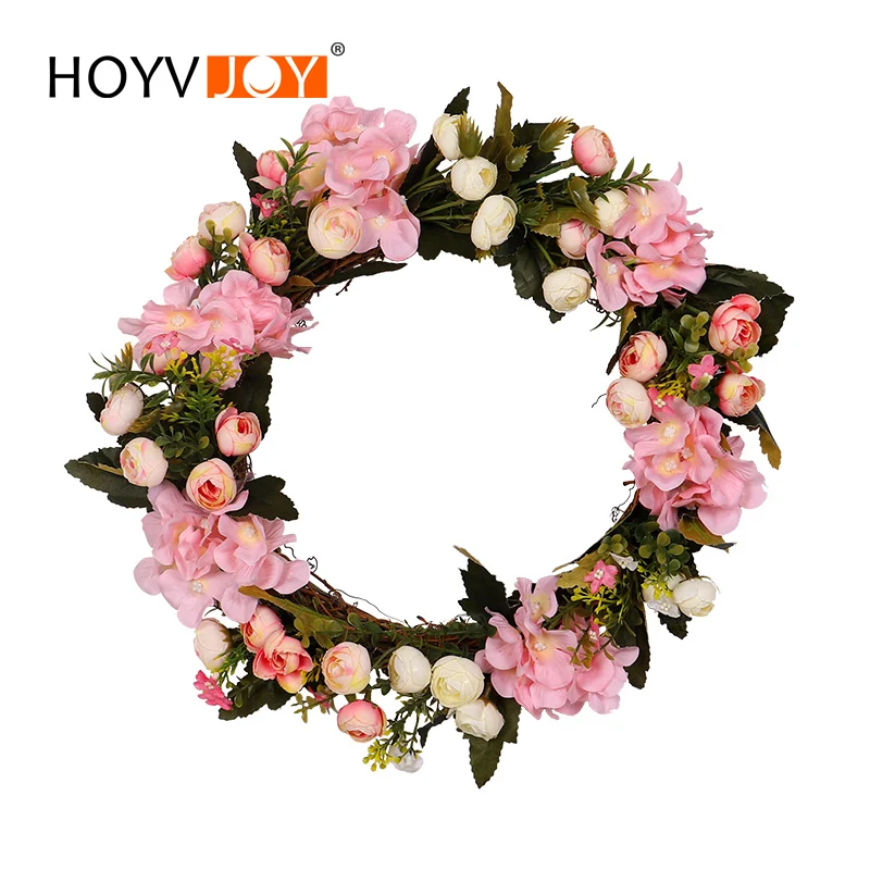 Hoyvjoy Spring Decoration Garland Decoration Christmas Wreath