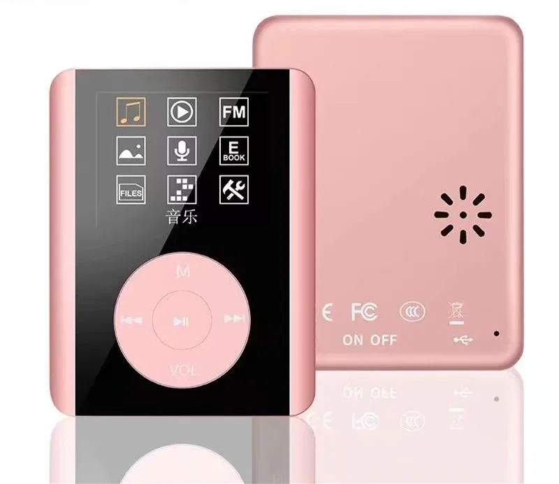 Мини HIFI Спортивный MP3 музыкальный плеер Scrub материал JS 12 Электронная книга FM радио