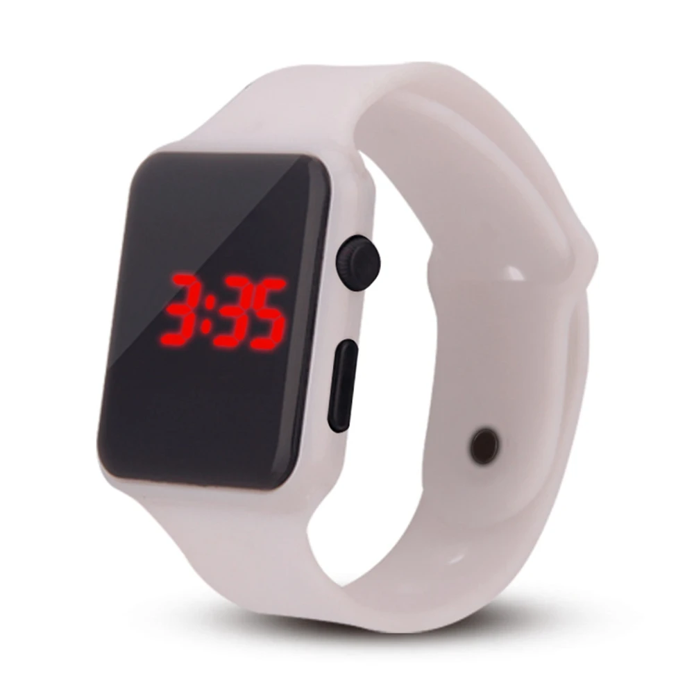 

Watch Men and Women Watches Apple Style Watch New LED Couple Casual Fashion Watches New Design Waterproof Relogios Femininos