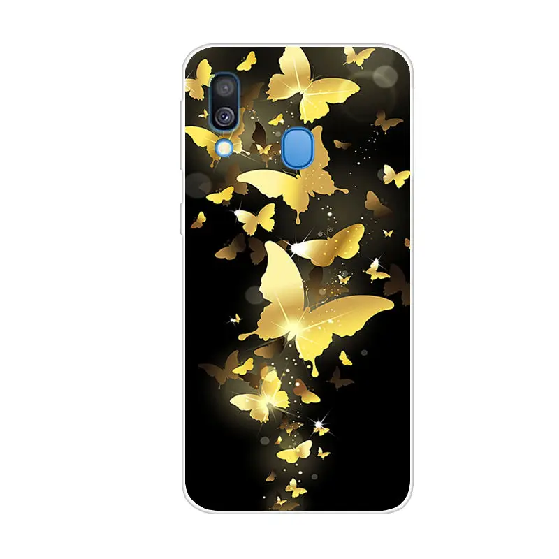 Чехол для Samsung Galaxy A40 Мягкий Силиконовый ТПУ чехол телефона A405F A405 A 40 A50 A30 A20 A70