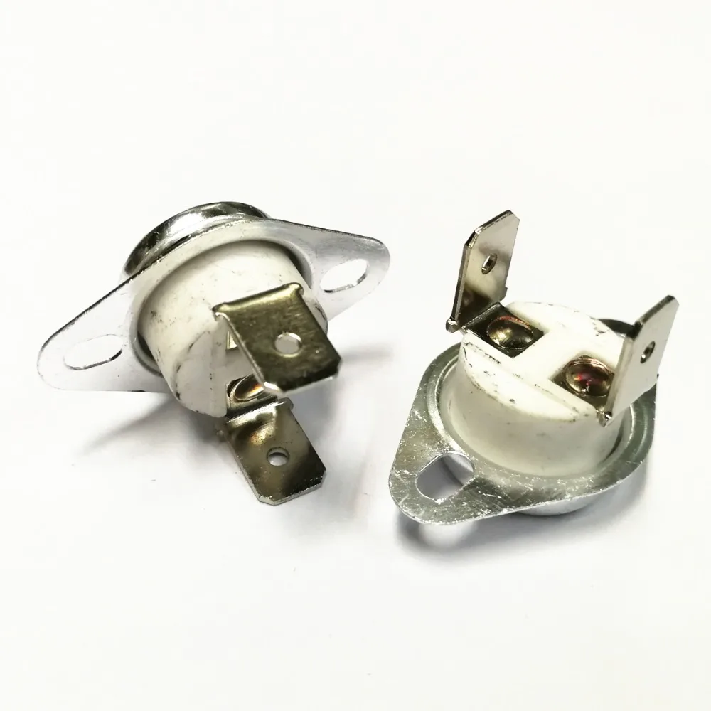 

10PCS KSD302 16A 40-200 degree Ceramic 250V KSD301 Normally Closed Temperature Switch Thermostat Fuse