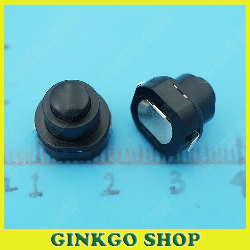 100pcs/lot 1010X Flashlight Touch Push Button Switches Self Locking