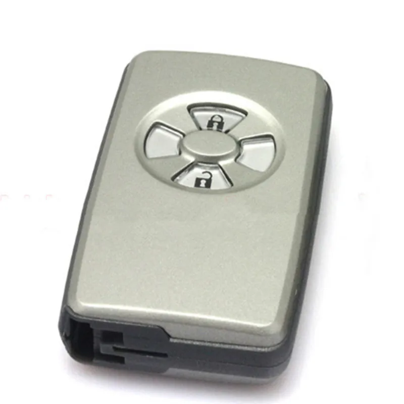 

DAKATU New 2 Button Smart Remote Key Fob Shell for TOYOTA RAV4 Vitz Ractis Replacement Keyless entry Fob Case Cover