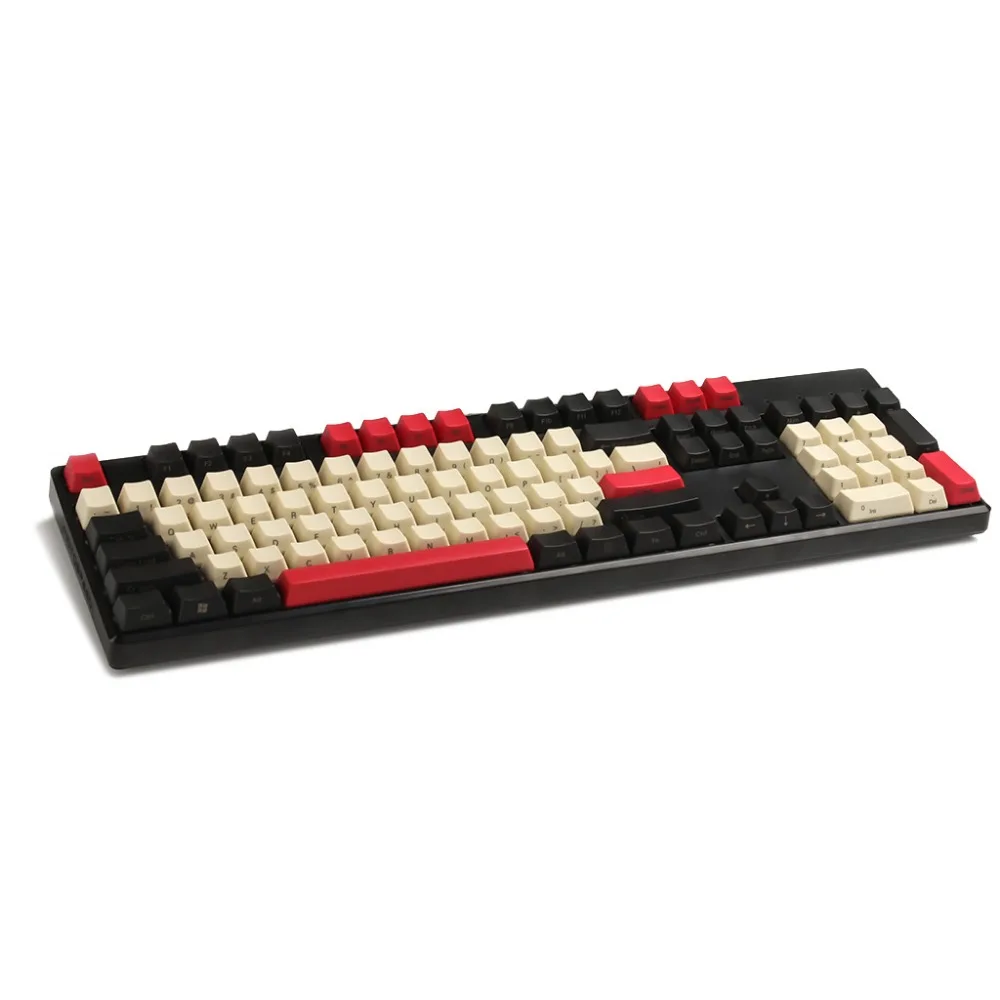 YMDK 108 87 61 Винтажный стиль PBT OEM профиль Keycap для 104 TKL 60% MX переключатели Механическая игровая клавиатура