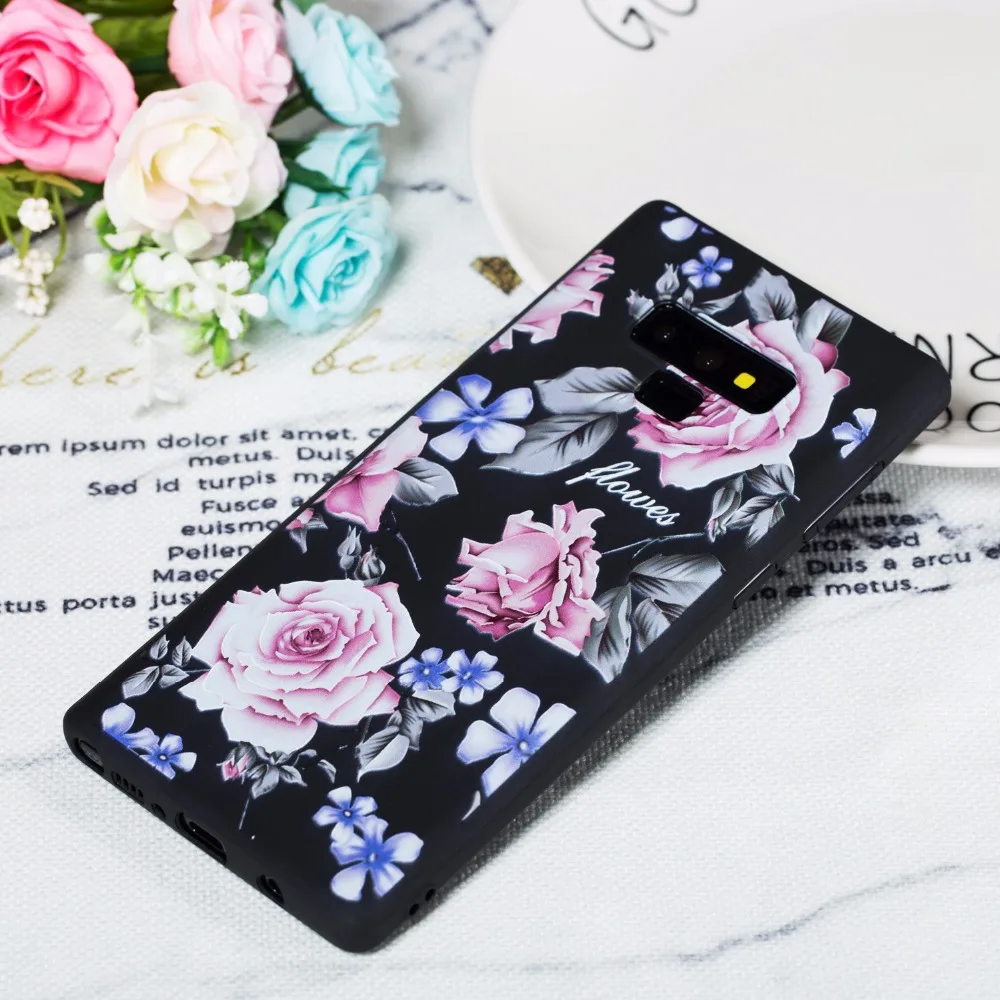 50 шт./лот в теплой весны Пользовательские чехол для samsung galaxy S9 S9 плюс примечание 9 защитный чехол основа