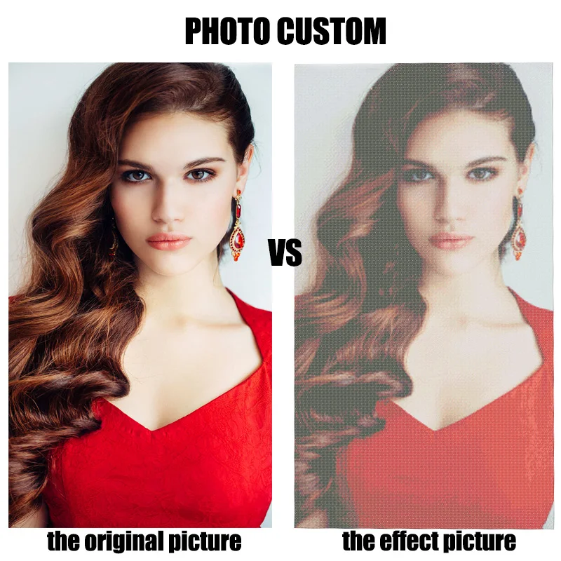 5D DIY PHOTO CUSTOM Diamond Painting Diamond Embroidery 3D Private Custom Cross Stitch Diamond Mosaic Decoration
