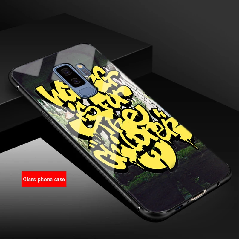 Wu Tang Clan чехол из закаленного стекла для телефона для samsung Galaxy S8 S9 S10 плюс A6 A6S A8 A8S J6 J8 NOTE8 9 - Цвет: B19062006-08.jpg