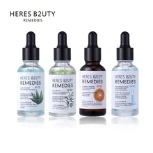 HERES B2UTY 30ml natural face serum Aloe Hyaluronic acid Vitamin C vitamin E tea Tree Acne whitening anti acne anti-wrinkle