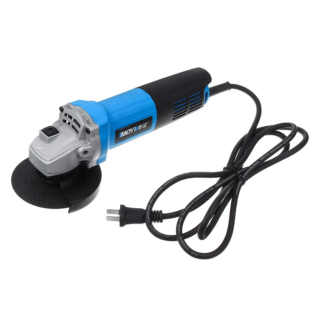 

220V 50/60HZ Angle Grinder 980W 11000r/min Woods Steel Power Tool Electric Grinder Machine Multi-Port Non-slip Polisher 100mm