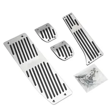 Автомобильные аксессуары для BMW X1 M3 E39 E46 E87 E84 E90 E91 E92 AT/MT акселератор Тормозная ножная педаль колодки газ ремонт стикер