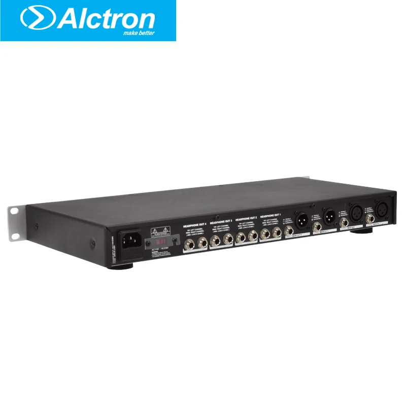 Alctron HP400 Professional 12 Channel multifunctional Headphone Preamplifier, Headphone Amplifier,Pro Headphone Amplifier