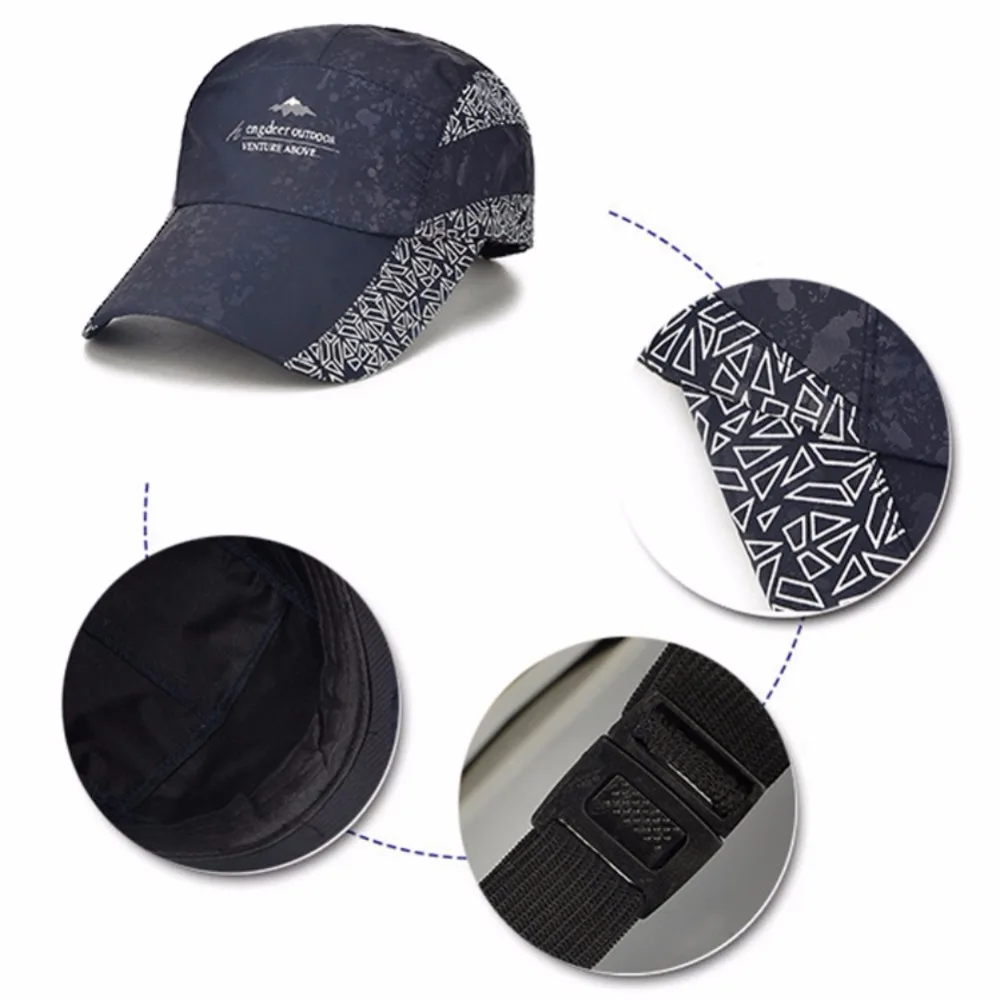 

Men Women Quick Dry Breathable Sports Caps Sunshade Baseball Running Cap Fishing Hats Outdoor Camping Cycling Hat