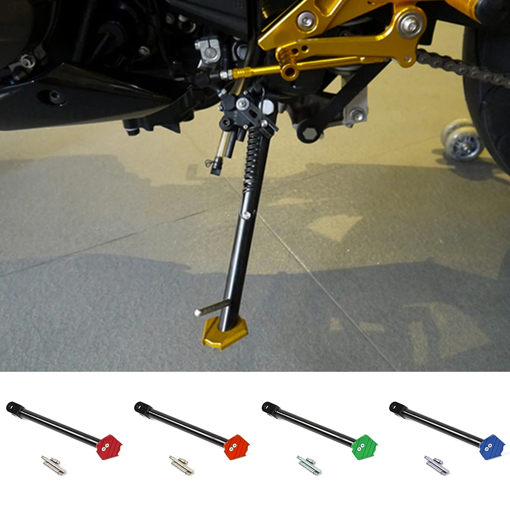 SMOK для KAWASAKI Z800 2013 2016 мотоцикла CNC алюминиевый сплав подножка боковая подставка