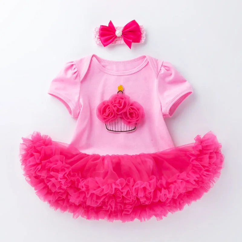 Праздничные платья для маленьких девочек, нарядное платье для маленьких девочек, 1 год, костюм для первого дня рождения, платья для новорожденных девочек, платье-пачка, платье