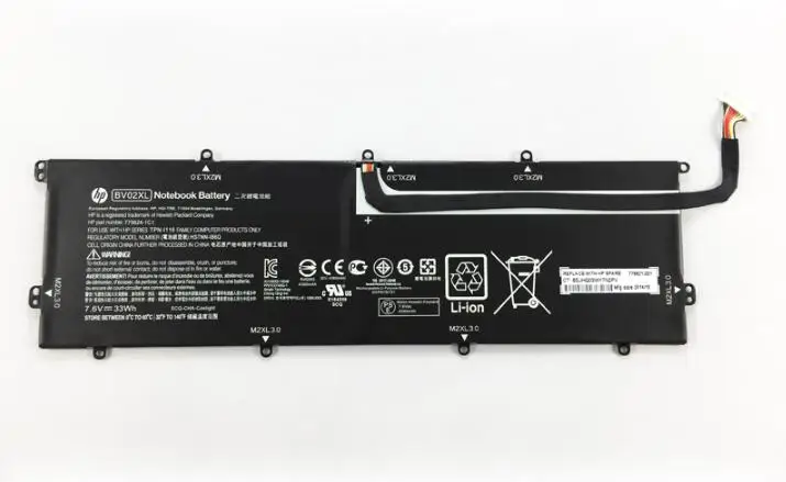 Новый оригинальный аккумулятор для HP Envy 13-j000 13t-j000 BV02XL HSTNN-IB6Q 775624-1C1 TPN-I116 7 6 V 33WH |