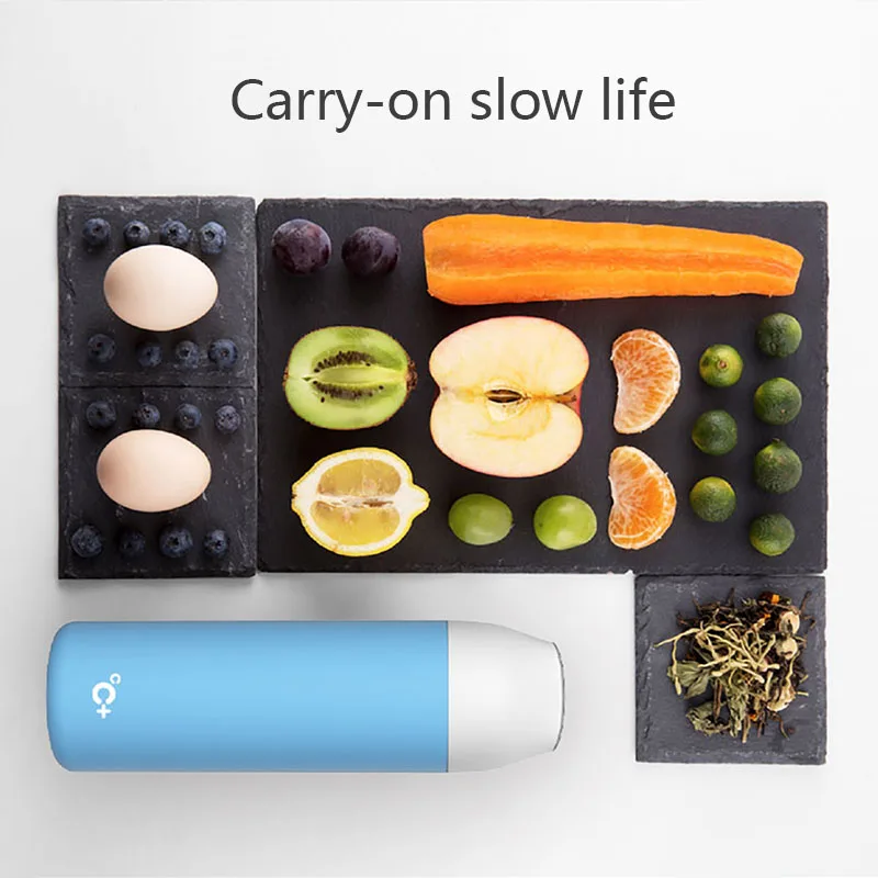 Original Xiaomi mijia kiss kiss fish smart Vacuum insulation bottle with 3 filter OLED Temperature