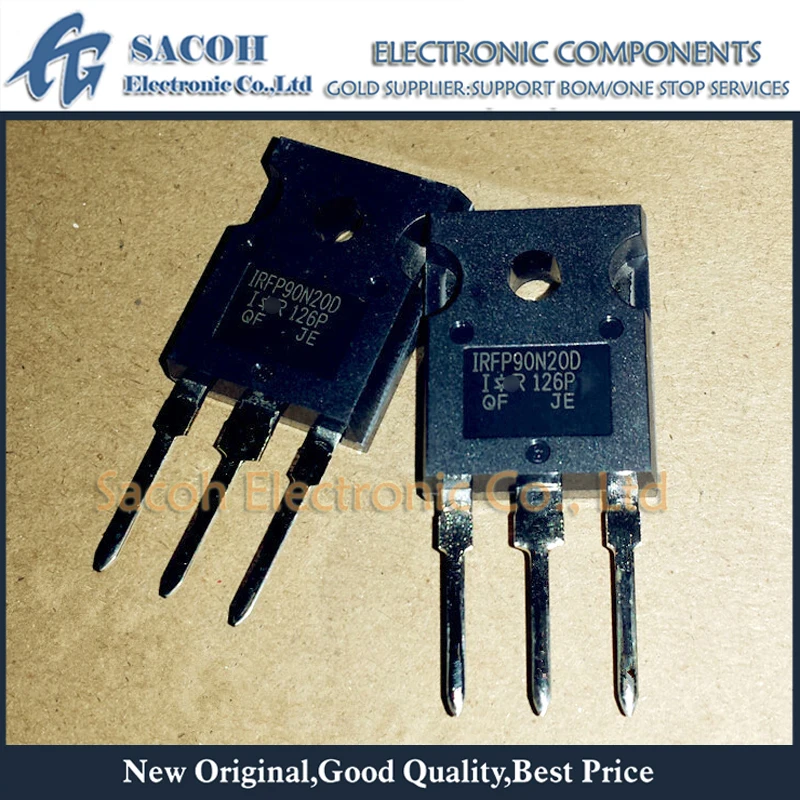 

Free Shipping 10Pcs IRFP90N20DPBF IRFP90N20D 90N20 TO-247 90A 200V Power MOSFET