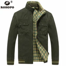 Thick Cotton Fabric Bomber Jacket 2019 Male Plaid Liner Motorcycle Tooling Plus Size Military Casual Jacket coat Double sided Thick Cotton Fabric Bomber Jacket 2019 Male Plaid Liner Motorcycle Tooling Plus Size Military Casual Jacket coat Double sided