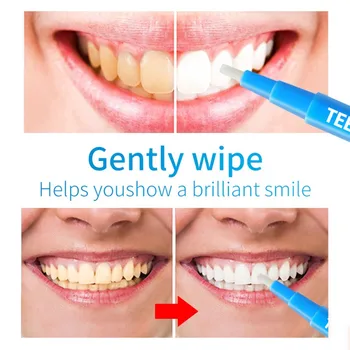 

3ml Dental Whitening Pen Cleaning Serum Removes Plaque Stains Tools Oral Hygiene Tooth Gel Whitenning Brush Teeth S2