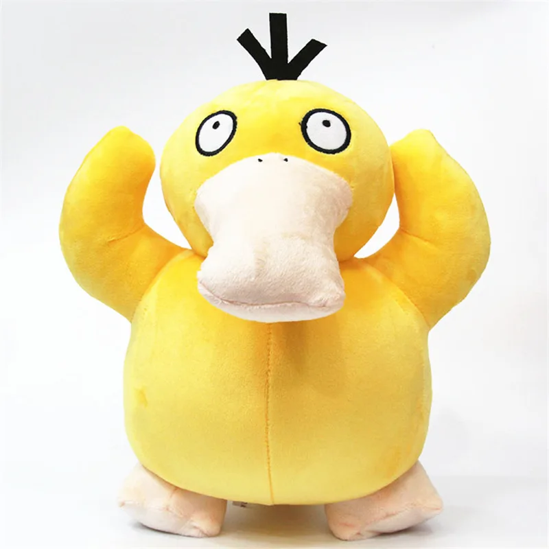 TAKARA TOMY POKEMON 28 см аниме Psyduck Kawaii тупая утка покемон мягкие плюшевые игрушки материал плюшевая кукла, подарок для девочки для детей