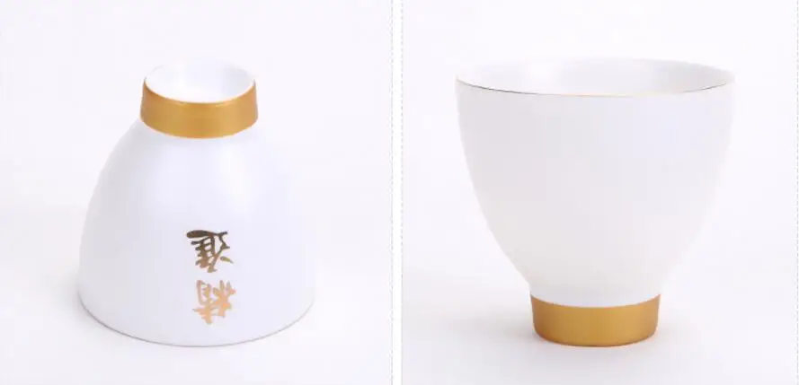 WSHYUFEI Цзиндэчжэнь керамика 6 шт. кунг-фу Кубок подарочный набор компания торжеств/семья и друзья подарки Высокое качество