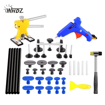 

WHDZ Hand Tools DIY Paintless Dent Repair Tool Auto Dent Puller Car Body Dent Damage Repair Hand Tool Pulling bridge hammer