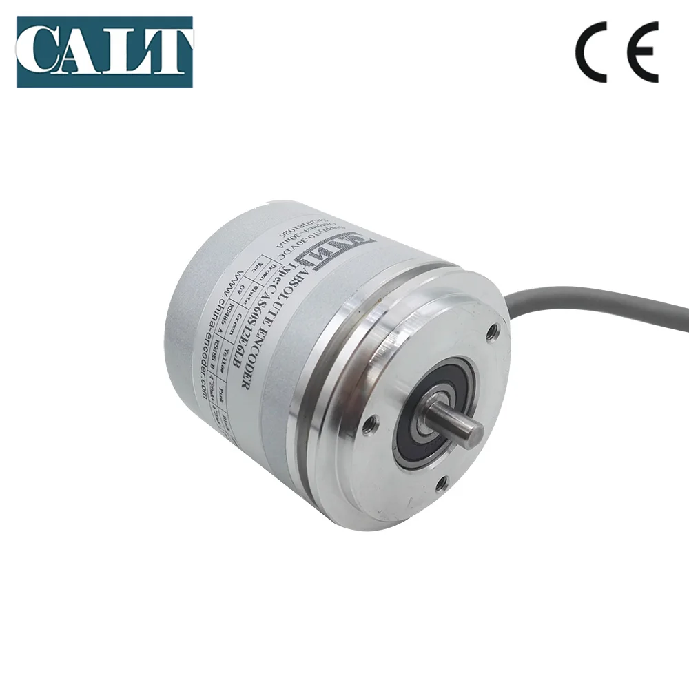 CAS60 Synchro12 bits 4096 6 мм вал RS485 RS422 SSI Modbus RTU 4 20mA CANBUS CANOPEN выход одноповоротный