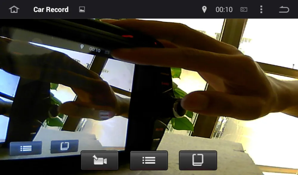 Фронтальная камера цифровой видеорегистратор DVR камера HD для Автомобильный dvd-плеер Android gps навигация