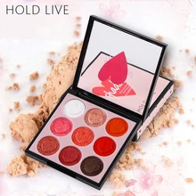 HOLD LIVE 9 Colors Professional Shimmer Matte Eye Shadow Pigment Naked Eyeshadow Palette Glitter Eyes Makeup Shadows Make Up Kit : image HOLD LIVE 9 Colors Professional Shimmer Matte Eye Shadow Pigment Naked Eyeshadow Palette Glitter Eyes Makeup Shadows Make Up Kit