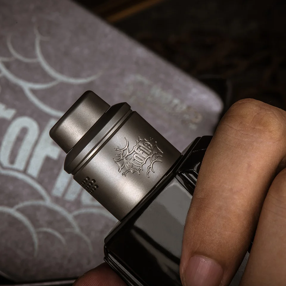 Original Wotofo Profile RDA 24mm rebuildable dripping atomizer with Mesh Style Coil regularsquonk pin juice taster RDA  (6)