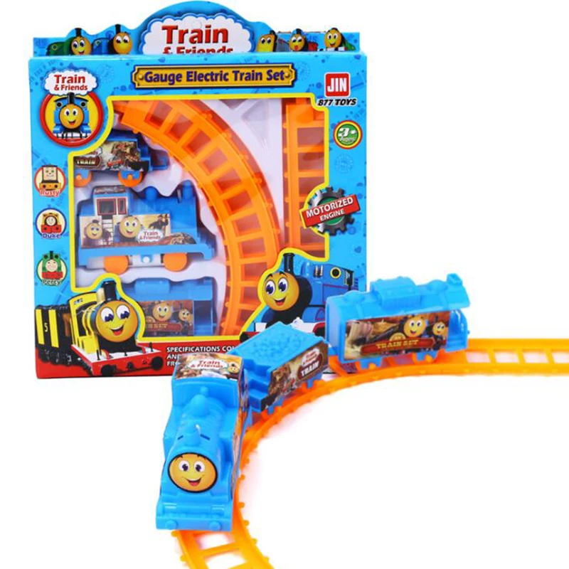 

Electric Thomas Train Railway Track Running Toy friend train Fun Gift Collection toy Birthday Gift For Kids Boys
