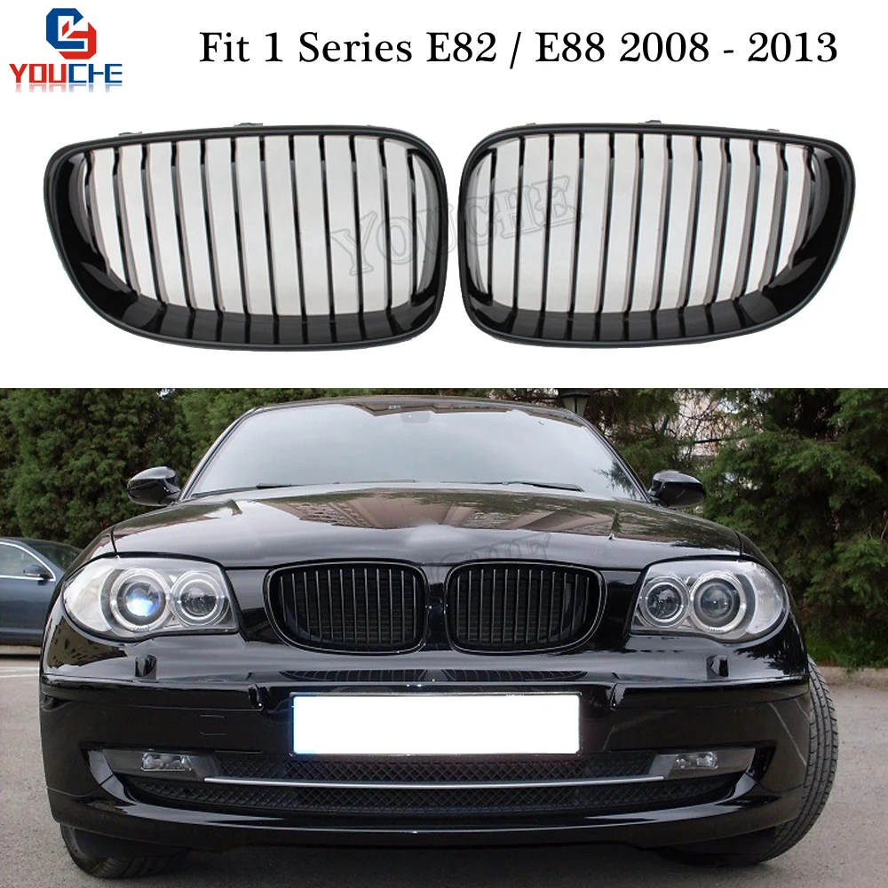 

E82 E88 Replacement Bumper Grille for BMW 1 Series E81 E87 2008 - 2013 Coupe Convertible Hatchback 116i 118i 120i 125i 128i 135i