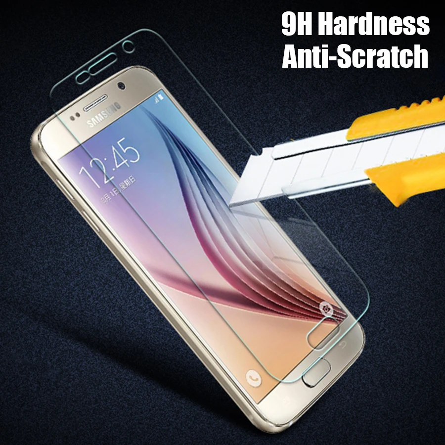 Закаленное стекло для Samsung Galaxy S7 защита экрана S2 S3 S4 S5 S6 пленка Tremp Protetive Glas Защита 9H