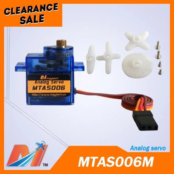Maytech electric jet aircraft servos with mental gearservoservo
