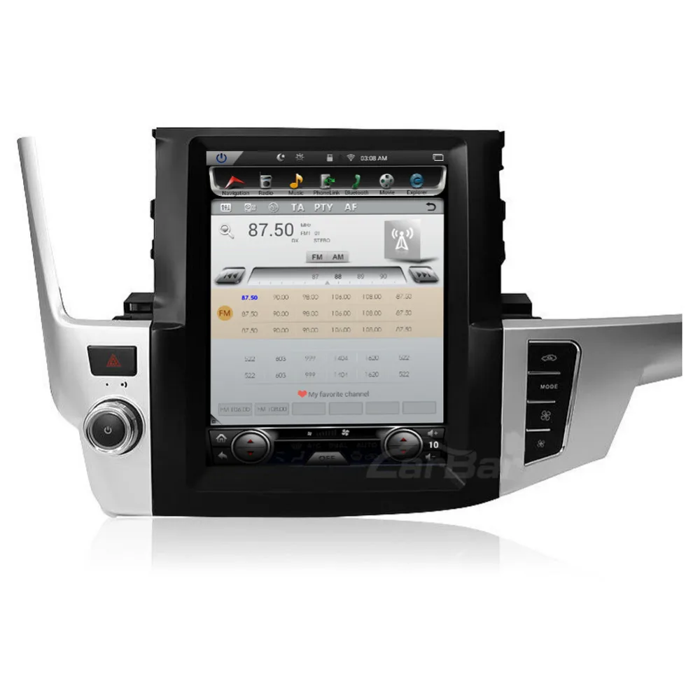 Cheap 12.1" Vertical Screen Tesla Style 1280*800 Android Car DVD Stereo GPS Navigation Radio Player for Toyota Highlander 2014-2016 2 Cheap 12.1" Vertical Screen Tesla Style 1280*800 Android Car DVD Stereo GPS Navigation Radio Player for Toyota Highlander 2014-2016 2