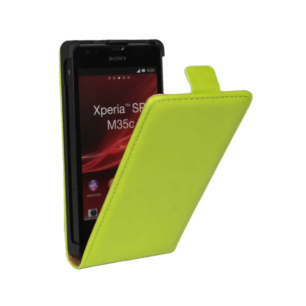 

Retro Book Luxury PU Leather Case Flip Cover Phone Flip vertical cover bag For Sony Xperia SP M35h C530x C5302 C5303