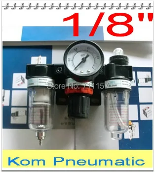 

AC1500 Pneumatic Air Source Treatment Units,1/8" Port Filter Regulator Lubricator Combination, FRL Union