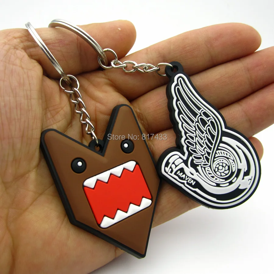 50 шт. мягкий резиновый JDM СТИЛЬ domo kun domokun наконечник стрелы брелок для ключей Флаг
