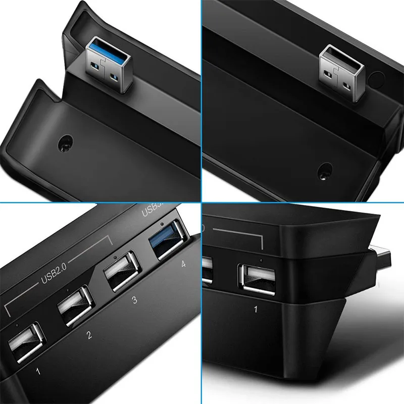 4 USB порта концентратор для PS4 тонкий 3 1 2 0 Супер скорость передачи зарядное