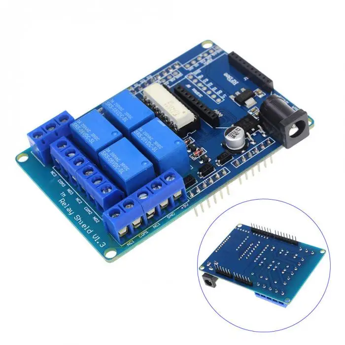 4 канала 5V реле для расширения платы V1.3 модуль компьютерные аксессуары