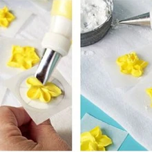 Новое поступление 24 шт. Декоративные наклейки для практики корейский стиль формы различные узоры для выпечки практики обледенения кондитерский инструмент