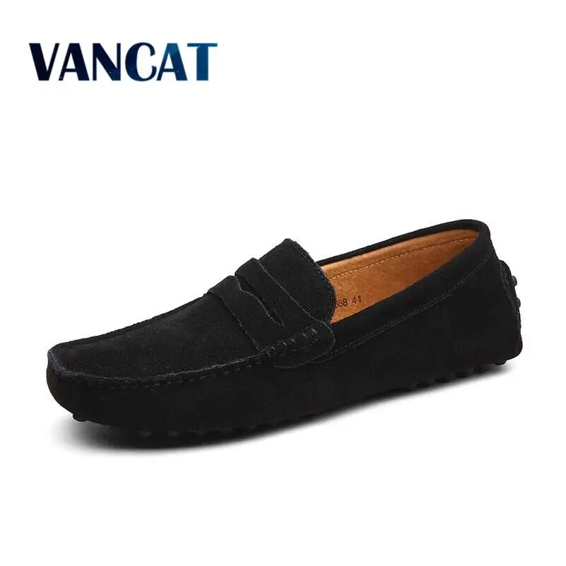 Vancat Brand Fashion Summer Style Soft Moccasins Men Loafers High Quality Genuine Leather Shoes Flats Gommino Driving huismerk kopen in de aanbieding Vancat Brand Fashion Summer Style Soft Moccasins Men Loafers High Quality Genuine Leather Shoes Flats Gommino Driving huismerk kopen in de aanbieding