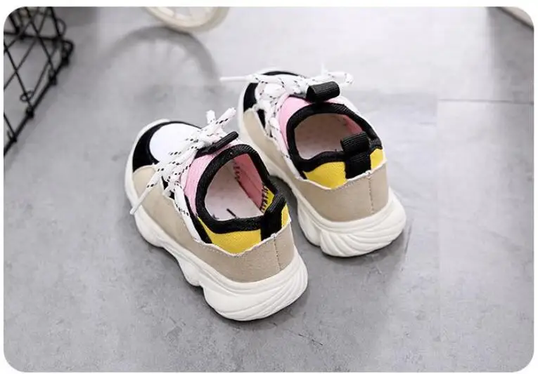 Детская обувь для мальчиков и девочек детские повседневные кроссовки для маленьких девочек дышащая мягкая Беговая спортивная обувь