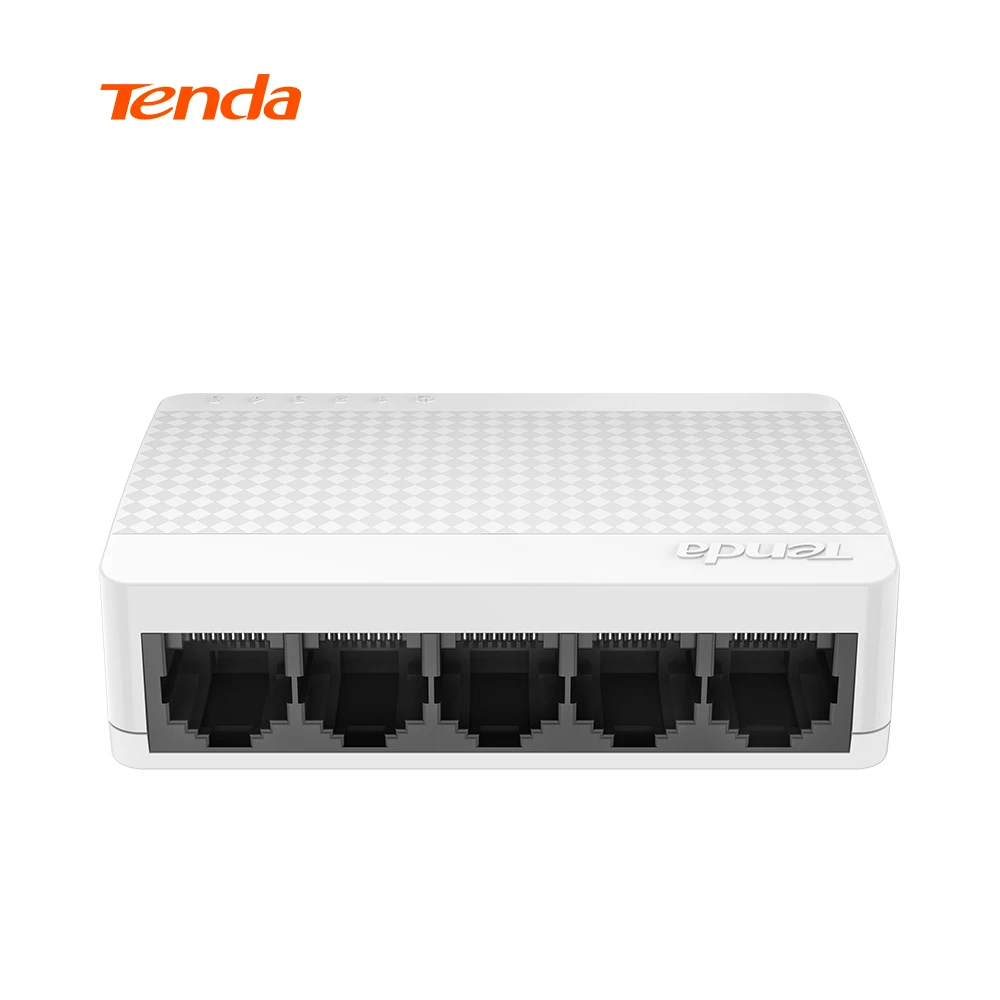 Tenda S105 коммутатора ethernet мини 5 Порты и разъёмы рабочего сетевой коммутатор 100