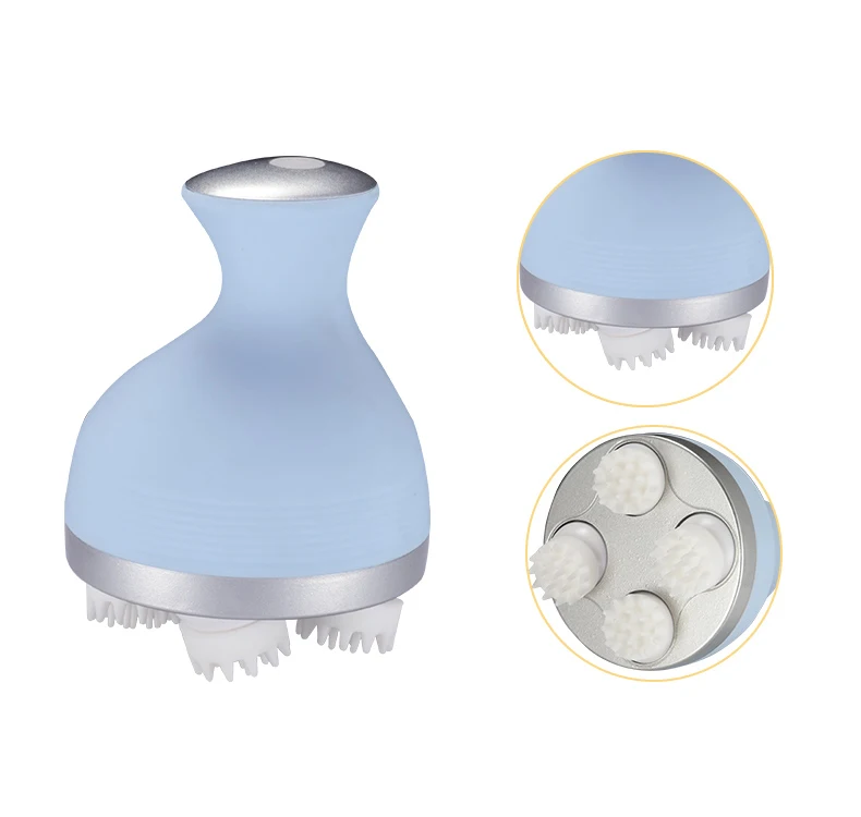 Pente de Massagem Evitar a Perda de Cabelo Promover o Crescimento do Cabelo Elétrica Vibração Massageador Massagem Couro Cabeludo Luz Vermelha Simular Folículo 10 Cabeça de Massagem Massagem Instrumento