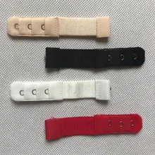 Новинка, 1 шт., 1 ряд, 3 крючка, удлинитель для бюстгальтера, нейлоновая застежка, удлинитель, эластичный на лямках, удлинитель для бюстгальтера, регулируемые аксессуары для интима